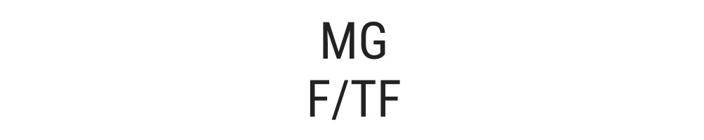 Vendita capote cappotte cappotta MG F e TF